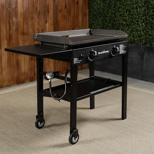 Blackstone Propane Gas Grill Griddle with Grease Management