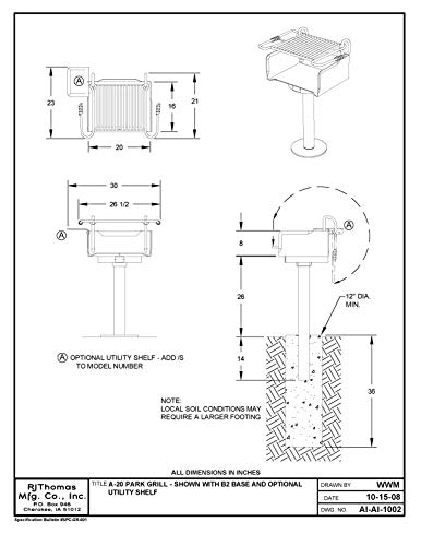 USA-Made Commercial Charcoal Grill in Pilot Rock VIP Shop