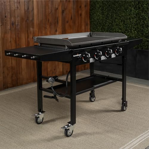 Blackstone 36" Gas Griddle Cooking Station with Side Shelf