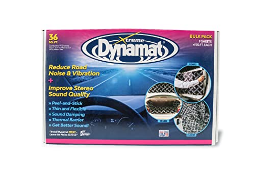 Dynamat Sound Deadener 9 Sheets Xtreme Bulk Pack
