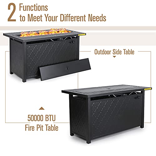 VIP Smart Shopper: MFSTUDIO 45" Gas Fire Pit Table