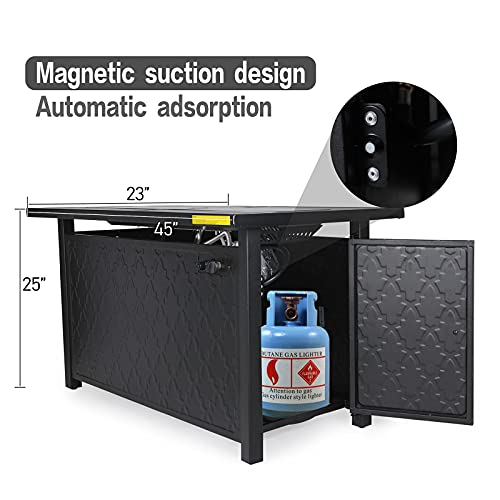 VIP Smart Shopper: MFSTUDIO 45" Gas Fire Pit Table