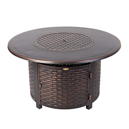 Fire Sense 62373 Florence Gas Fire Pit Table