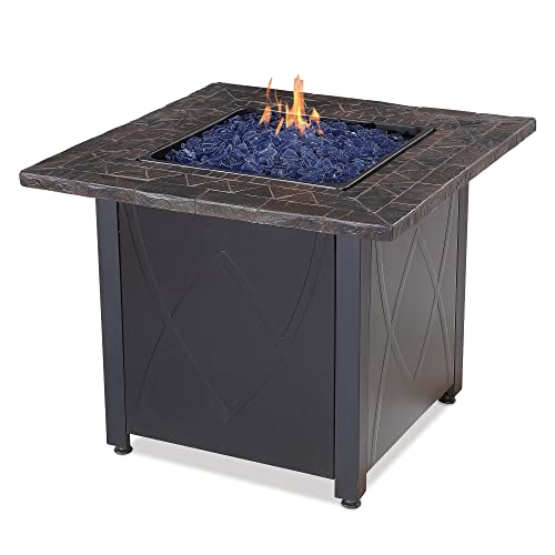 30 Inch Square Propane Gas Patio Fire Table