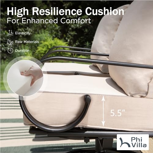 PHI VILLA Outdoor Furniture Set - 6 Pieces