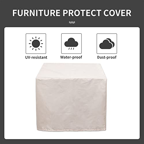 30" Wicker Gas Fire Pit Table for Outdoor Gatherings