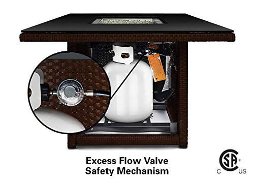 Outland Living 410 Series Propane Gas Fire Table