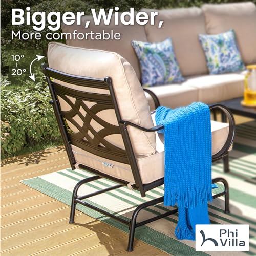 PHI VILLA Outdoor Furniture Set - 6 Pieces
