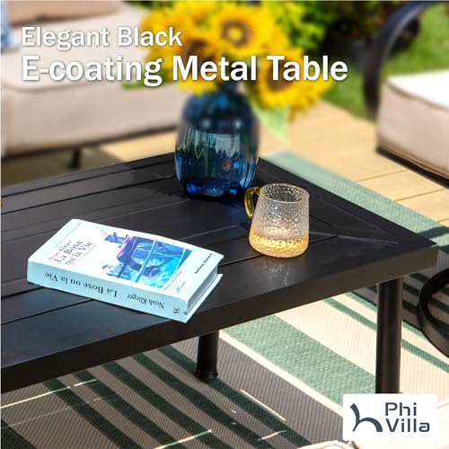 PHI VILLA Outdoor Furniture Set - 6 Pieces