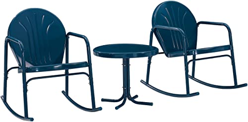Crosley Furniture Retro 3-Piece Outdoor Seating Set