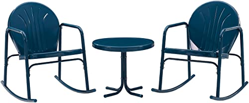 Crosley Furniture Retro 3-Piece Outdoor Seating Set