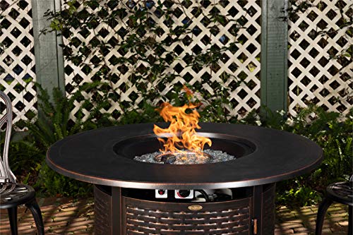 Fire Sense 62373 Florence Gas Fire Pit Table