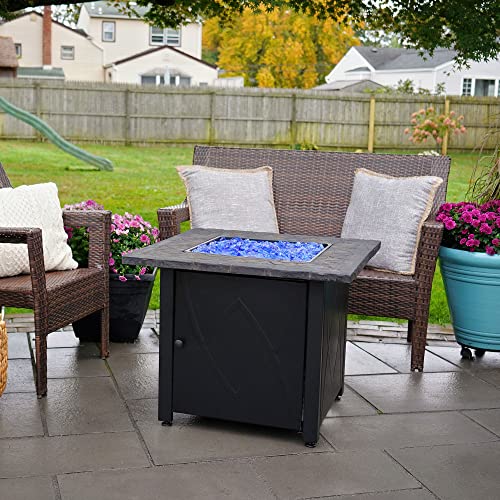 30 Inch Square Propane Gas Patio Fire Table