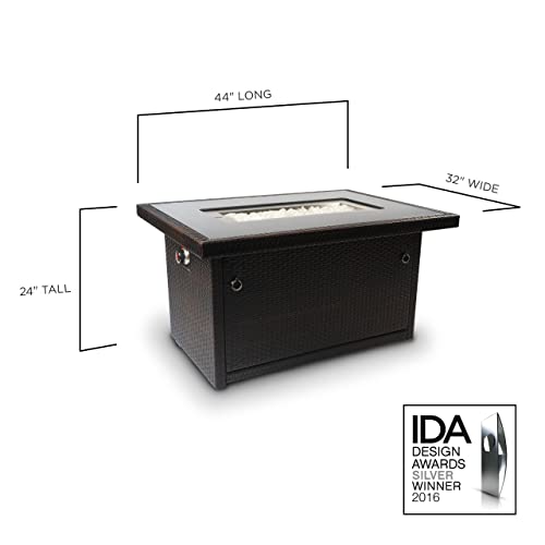 Outland Living 403-Espresso Brown Fire Table, 50,000 BTU