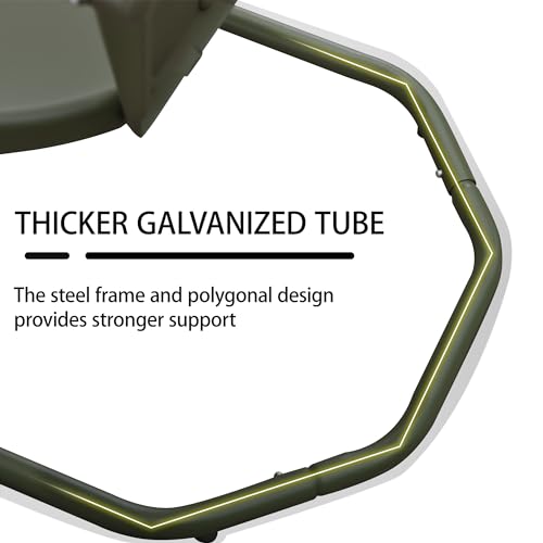 Retro Patio Outdoor Bistro Set with Weather-Resistant Metal