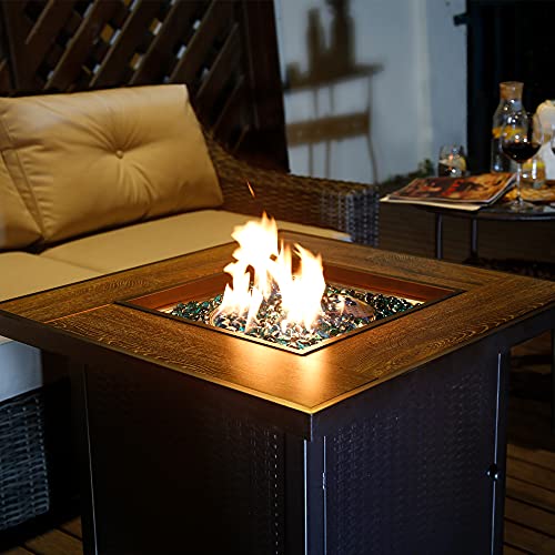 BALI OUTDOORS 30" Gas Fire Pit Table VIP