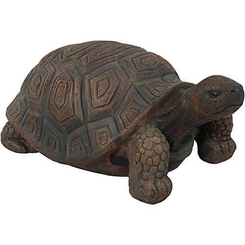 Sunnydaze Tanya Tortoise Poly-Concrete Garden Statue