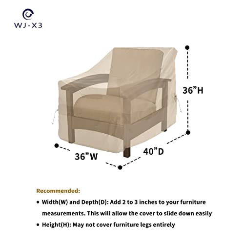 VIP Smart Shopper: Outdoor Lounge Chair Covers, Waterproof, Beige