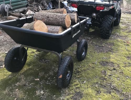 Gorilla Carts Yard Dump Cart with 1500lb Capacity