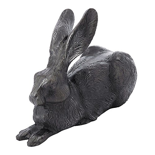 Charcoal Rabbit Garden Statue by Achla Designs