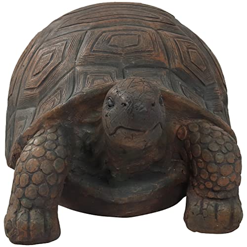Sunnydaze Tanya Tortoise Poly-Concrete Garden Statue