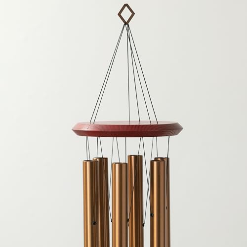 Large bronze chime for outdoor patio and garden