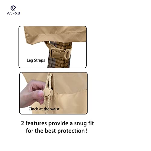 VIP Smart Shopper: Outdoor Lounge Chair Covers, Waterproof, Beige