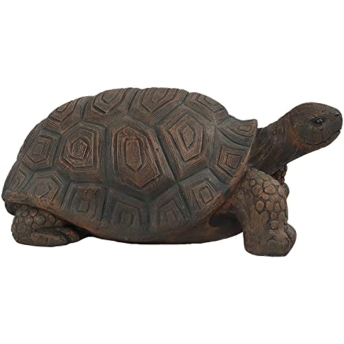 Sunnydaze Tanya Tortoise Poly-Concrete Garden Statue
