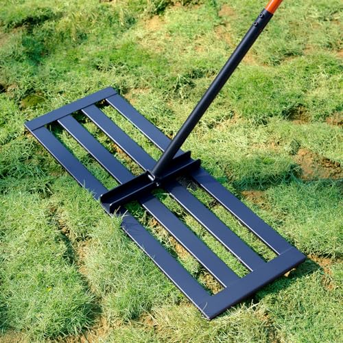 Professional Stainless Steel 30'' Lawn Leveling Rake