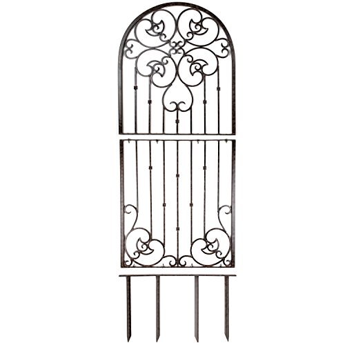 H Potter Metal Garden Trellis - Outdoor Wall Panel