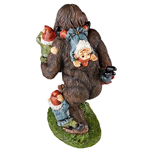 Bigfoot Yeti Indoor/Outdoor Garden Statue 16" Tall