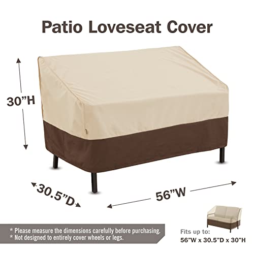 Loriano 4 Piece Outdoor Furniture Cover Set, Waterproof