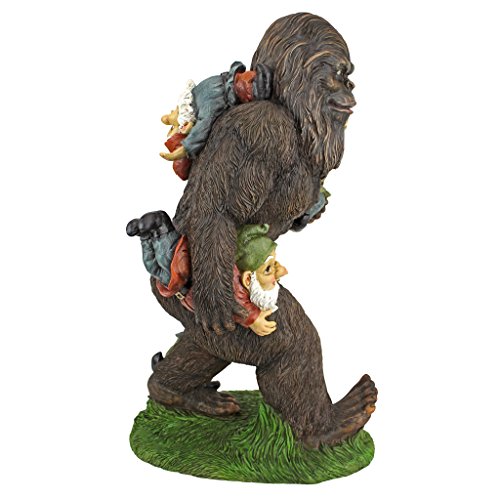 Bigfoot Yeti Indoor/Outdoor Garden Statue 16" Tall