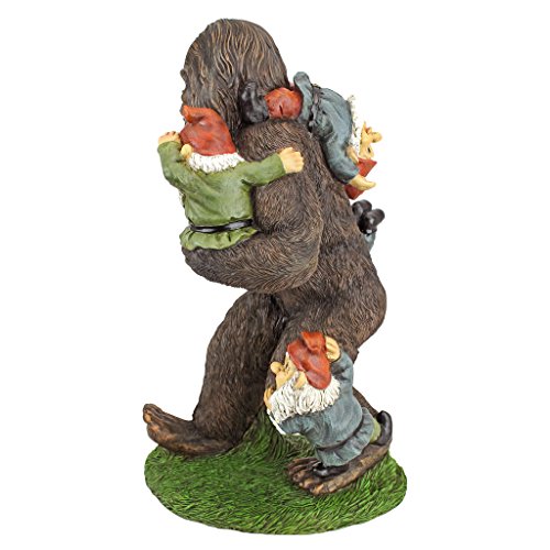 Bigfoot Yeti Indoor/Outdoor Garden Statue 16" Tall