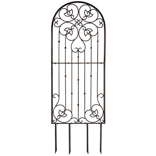 H Potter Metal Garden Trellis - Outdoor Wall Panel
