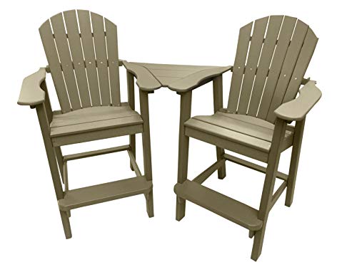 Phat Tommy Recycled Poly Resin Balcony Chair Settee