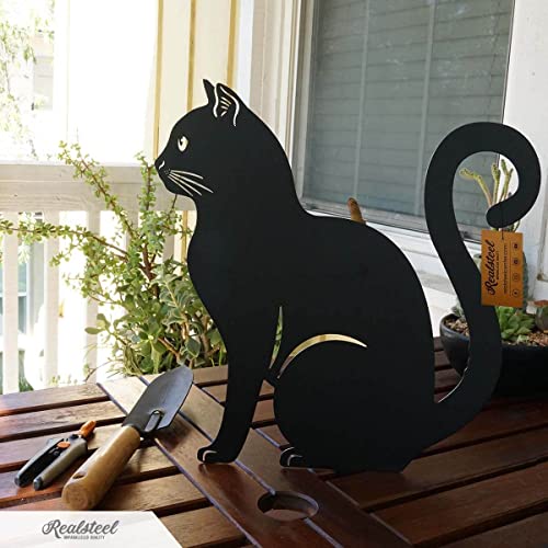 RealSteel Cat Garden Decor 3 Pack - Perfect Gifts