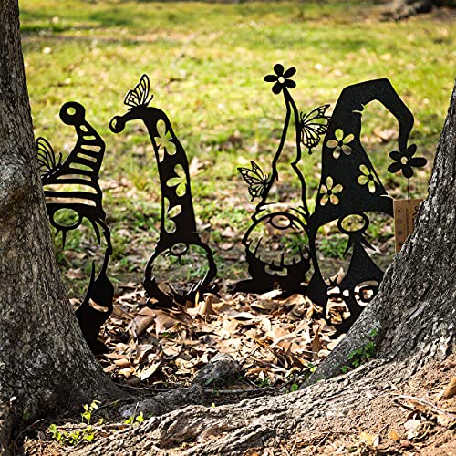 Metal Garden Gnomes 4 Pack for VIP Shoppers