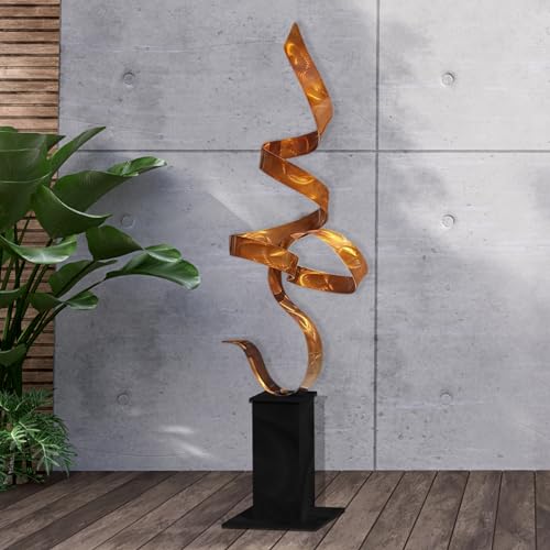 Jon Allen Copper Sculpture: Elegant Outdoor Garden Decor
