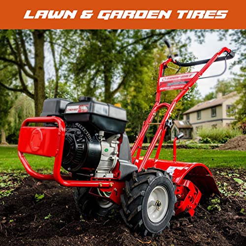 Set of 2 15x6.00-6 Tractor Tires 4PR