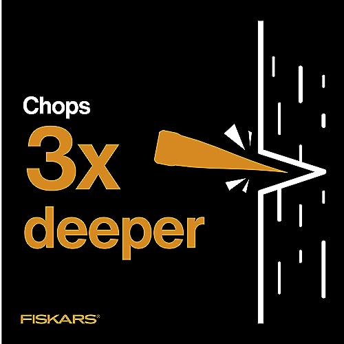 Fiskars 28" Chopping Axe for Tree Felling - Black