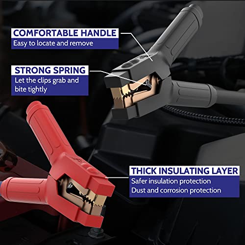 VIP Heavy Duty Jumper Cables Kit, UL Listed