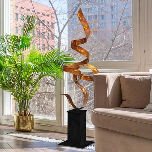 Jon Allen Copper Sculpture: Elegant Outdoor Garden Decor