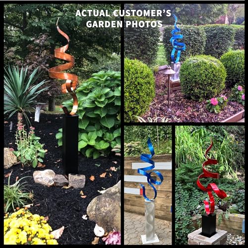 Jon Allen Copper Sculpture: Elegant Outdoor Garden Decor