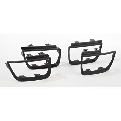 Anzo USA Black Flat Tail Light Bezel Camaro