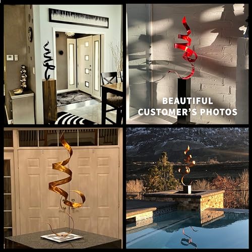 Jon Allen Copper Sculpture: Elegant Outdoor Garden Decor