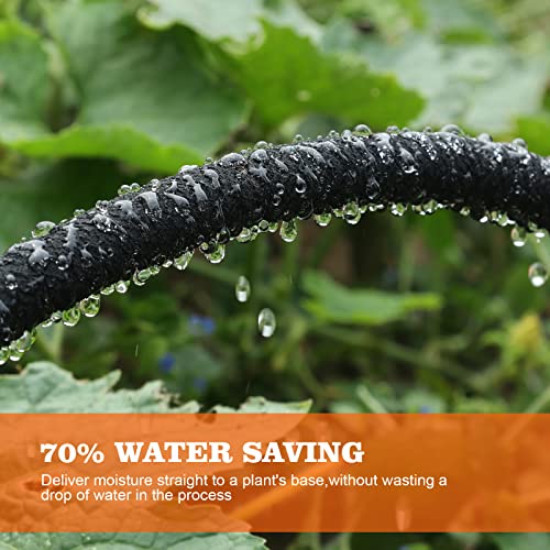 100 FT Soaker Hose for Garden Irrigation - Save Water