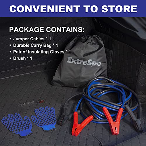 VIP Heavy Duty Jumper Cables Kit, UL Listed