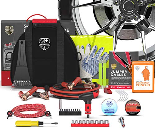 Swiss Safe 2-in-1 Roadside Car Emergency Kit VIP