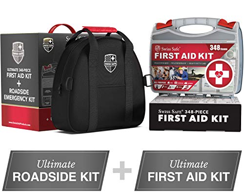 Swiss Safe 2-in-1 Roadside Car Emergency Kit VIP